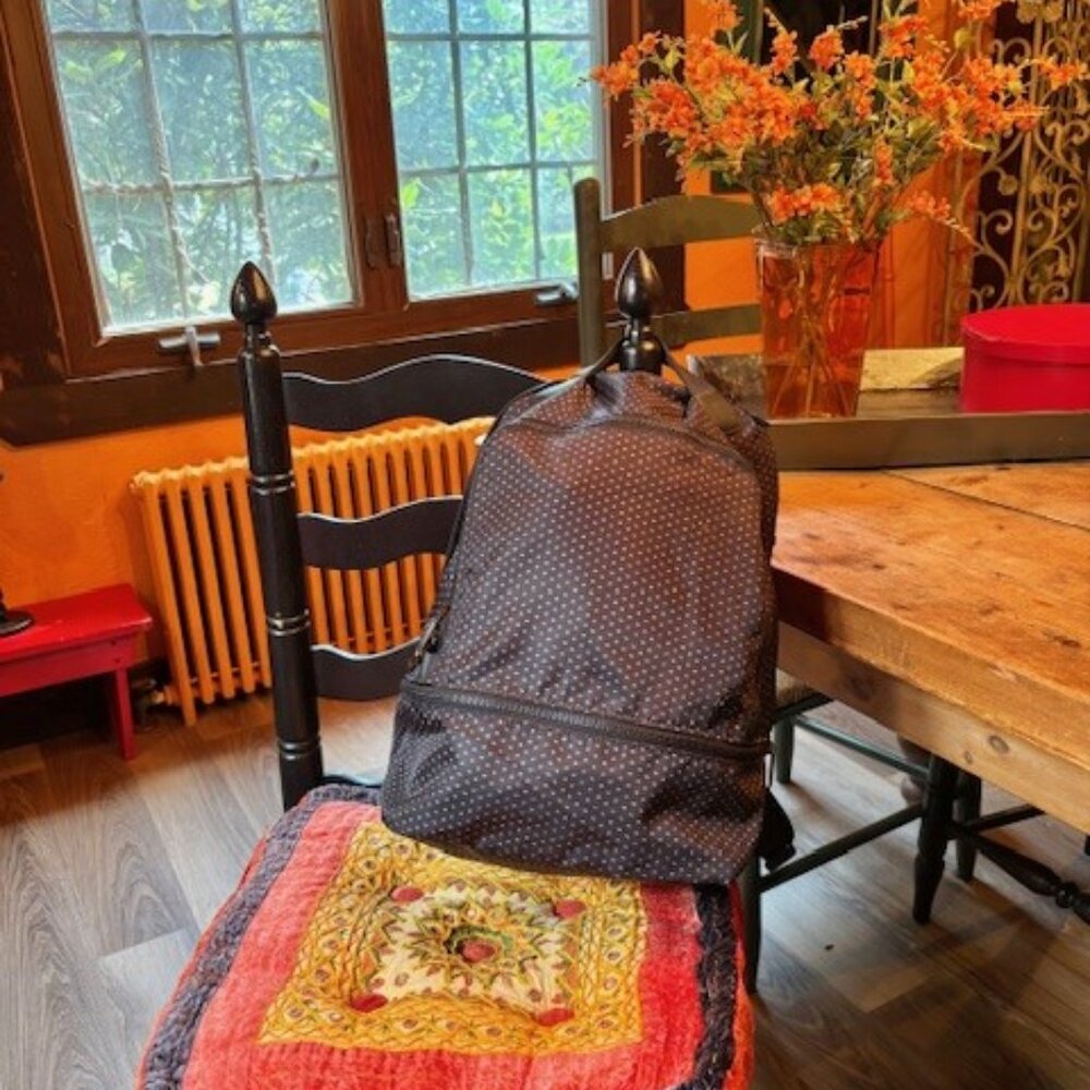 LULULEMON Black Polka Dot City Adventurer Backpack